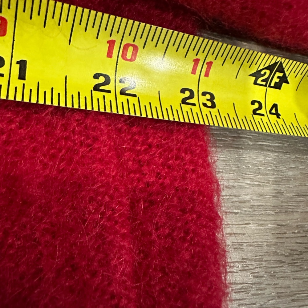 Vintage Ingrid Muhlhofer 1980 Mohair, Beaded, Floral Sweater,Size Medium. - Picture 12 of 16